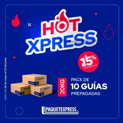 Paquete de 10 Guías Nacionales hasta 20kg