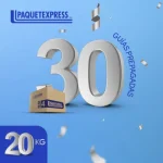 Paquete de 30 Guías Nacionales hasta 20kg