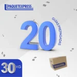 Paquete de 20 Guías Nacionales hasta 30kg